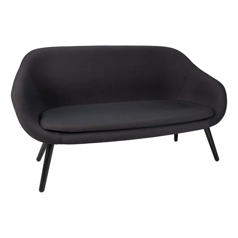 About a Lounge Black Sofa