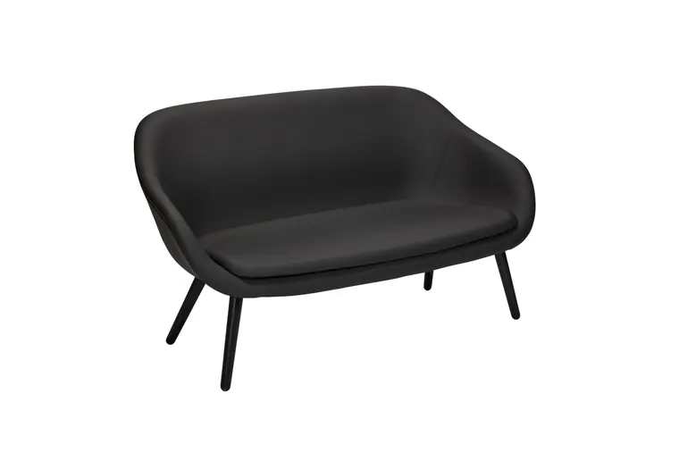 About a lounge Sofa schwarz – Schwarz