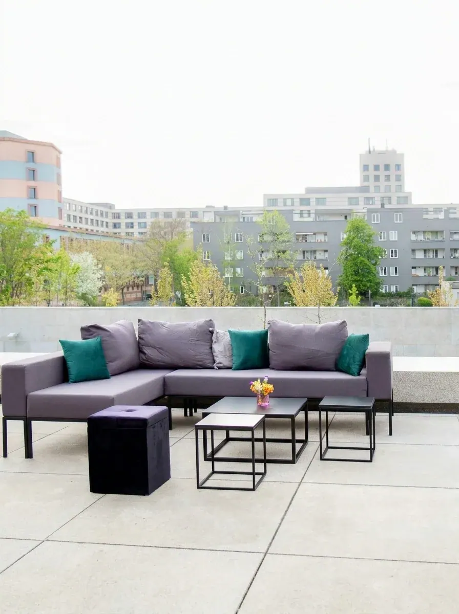 Lounge Hocker Ansicht 2