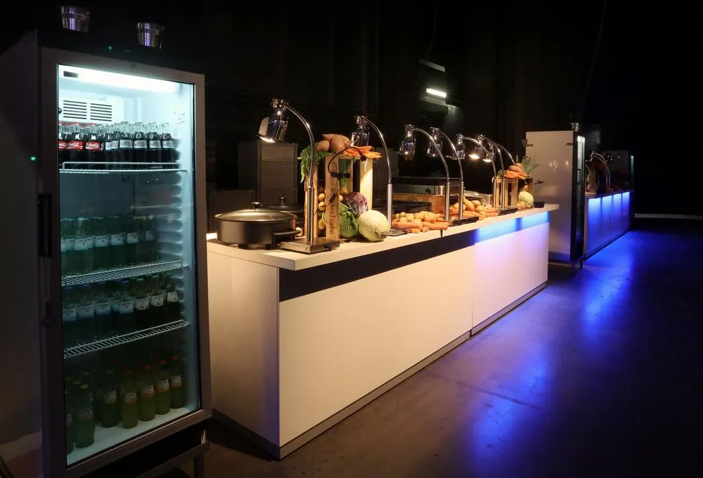 Kühlschrank mit Glastür 360 ltr fahrbar Ansicht 5