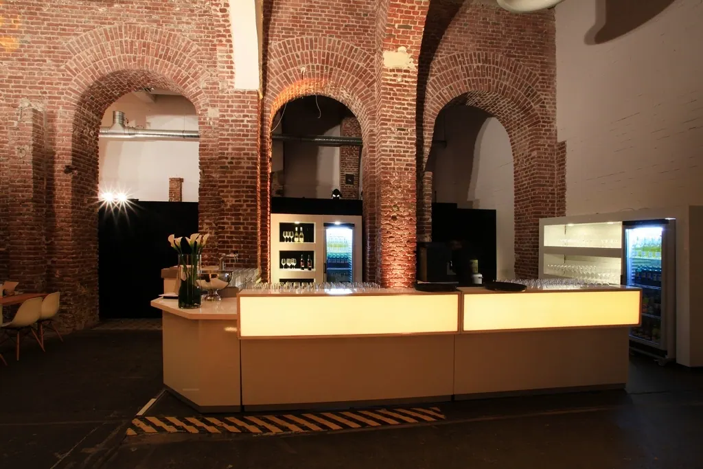 Buffet-Zwischenelement 45°-Ecke T90 Ansicht 3