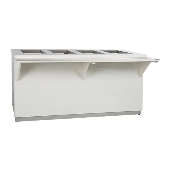Buffet-Theke T123 mit LED-Deckblatt