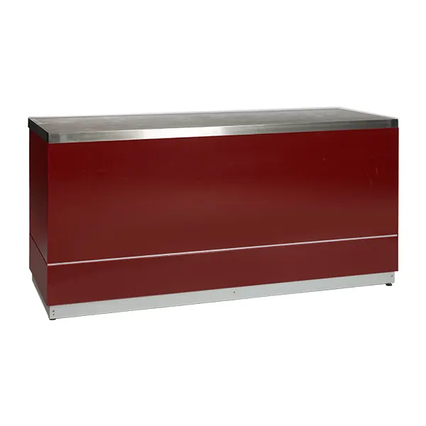 Theke T70 mit Deckblatt CNS