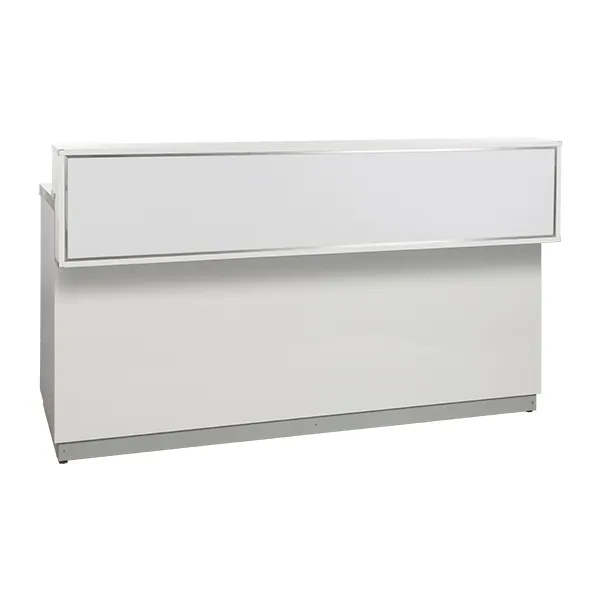 Theke weiß T83 mit Deckblatt