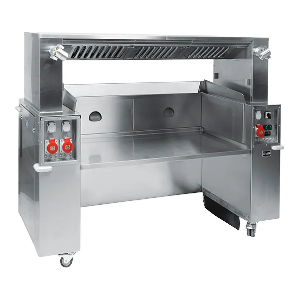 Frontcooking-Station SMOG STOPP