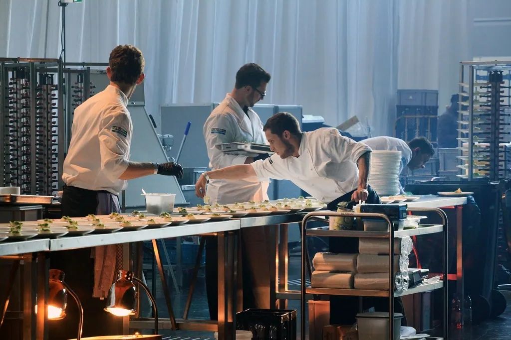 Servierwagen mit 3 Tabletts T52 Ansicht 2