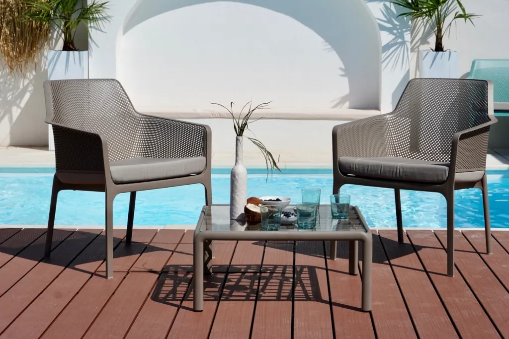 Loungetisch Komodo mit Glasplatte Ansicht 5