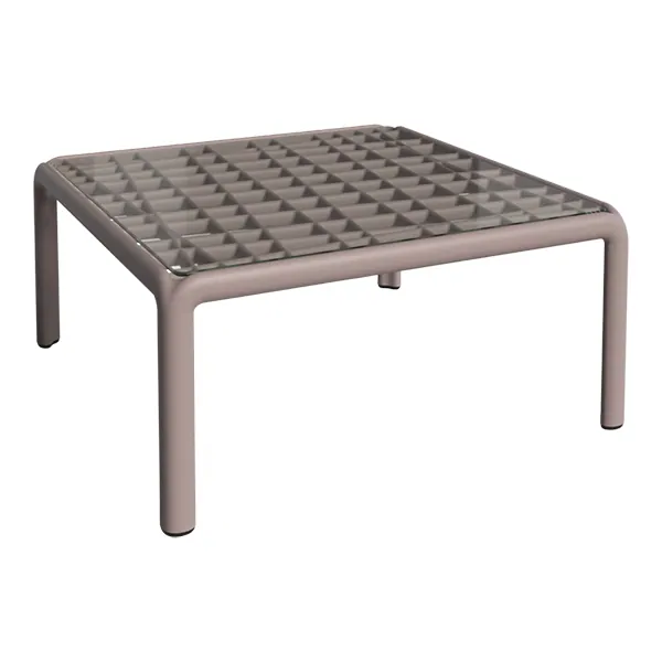 Loungetisch Komodo mit Glasplatte
