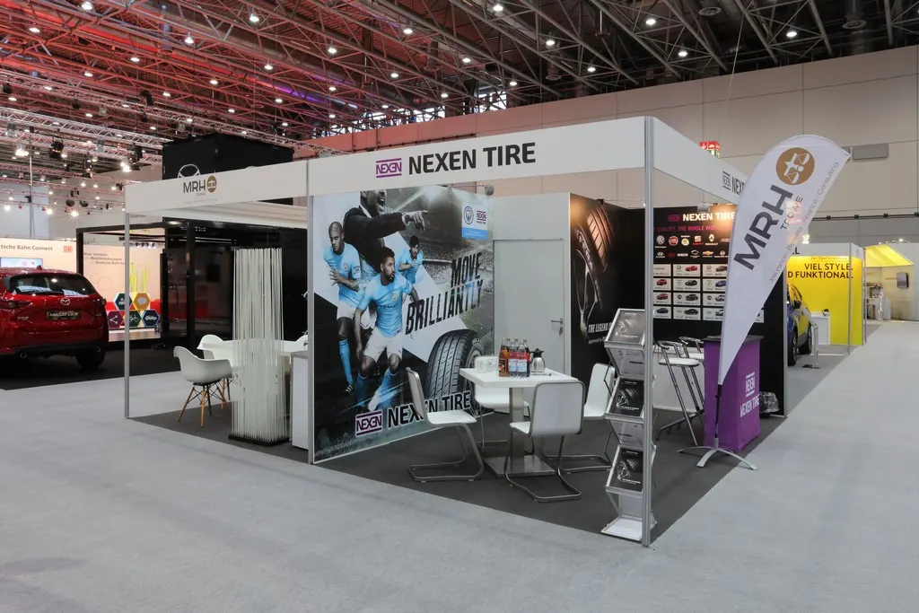 Prospektständer Faltbar Zick-Zack mit 6 glasklaren Ansicht 3