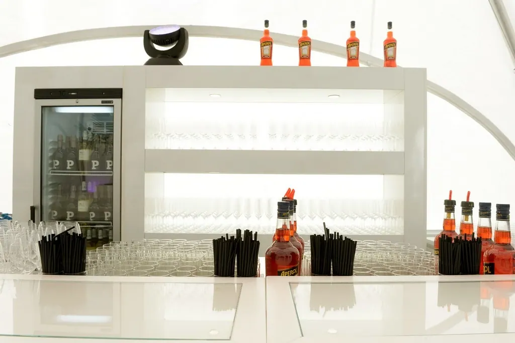 Anbaurahmen Design Regal für Kühlschrank Ansicht 2
