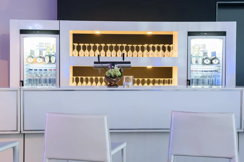 Anbaurahmen Design Regal für Kühlschrank Ansicht 5