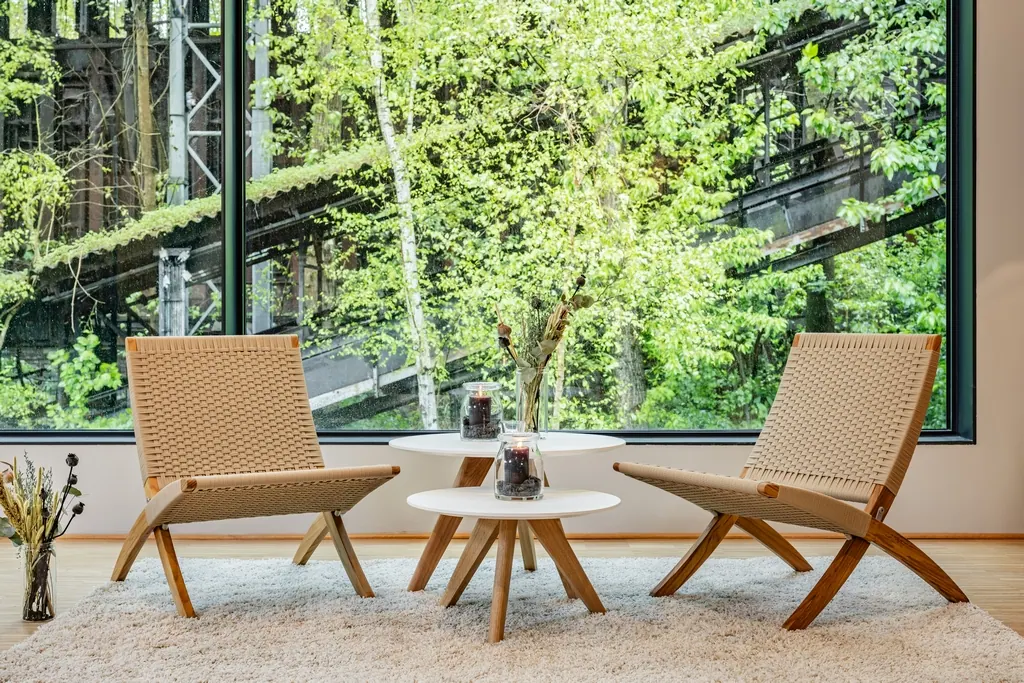 Carl-Hansen CUBA Teak-Loungechair Sesam Ansicht 3