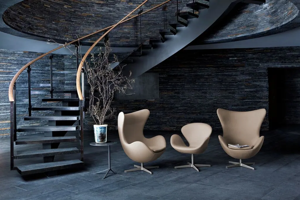 Drehsessel Egg Yachtleder T79 S Ansicht 4