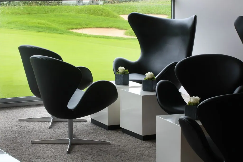 Drehsessel Egg Yachtleder T79 S Ansicht 2