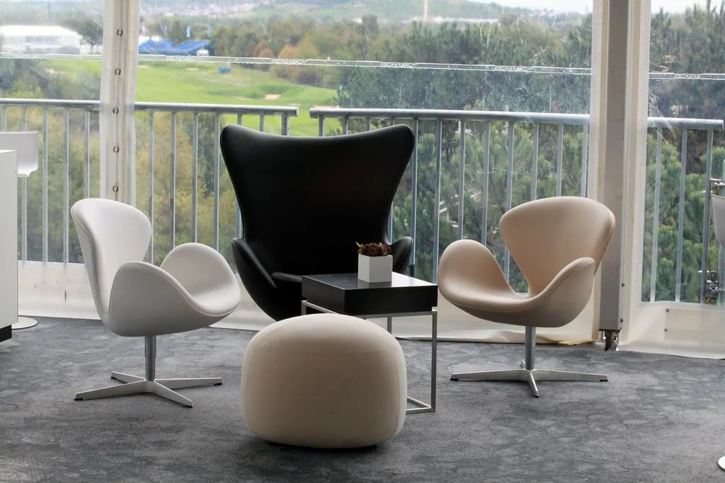 Drehsessel Egg Yachtleder T79 S Ansicht 4