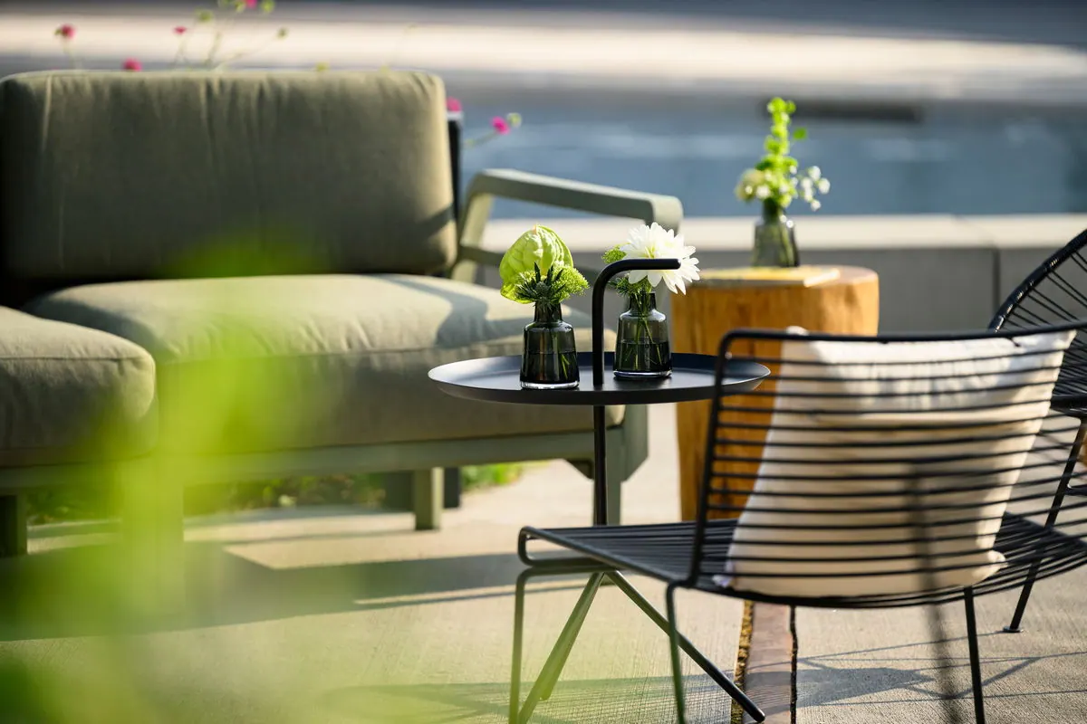 Lounge Endstück Maximo green mit Kissensatz green Ansicht 3