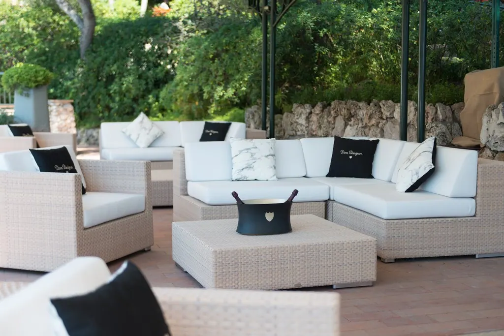 Lounge Armchair Dedon bleach mit Kissensatz Ansicht 5