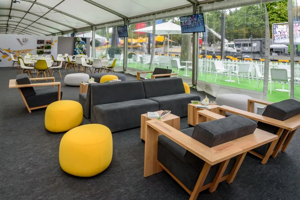 Lounger Sylt mit Kissensatz Stoff Ansicht 3