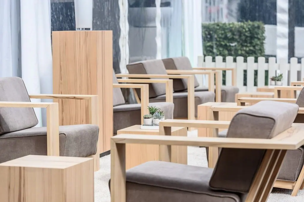 Lounger Sylt mit Kissensatz Stoff Ansicht 5
