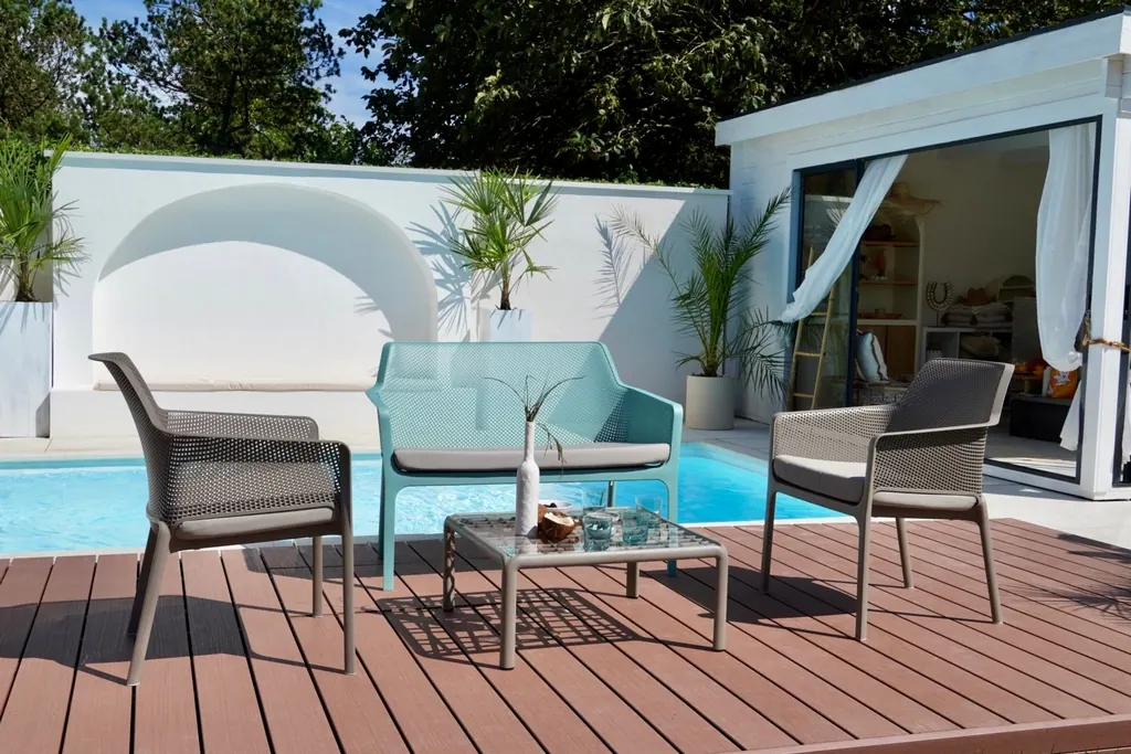 Net Bank ocean mit Sitzkissen T70 S Ansicht 3