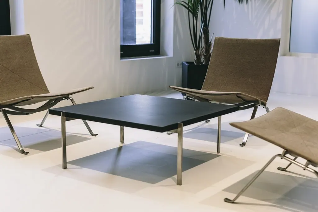 Sessel Poul Kjærholm PK22 Canvas Nature T63 S Ansicht 3