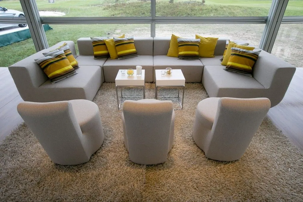 Ecksofa Nuba grau/beige T96 S Ansicht 5
