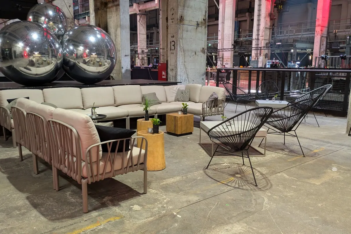 Loungesofa 5-Sitzer Komodo taupe mit Kissensatz Ansicht 3