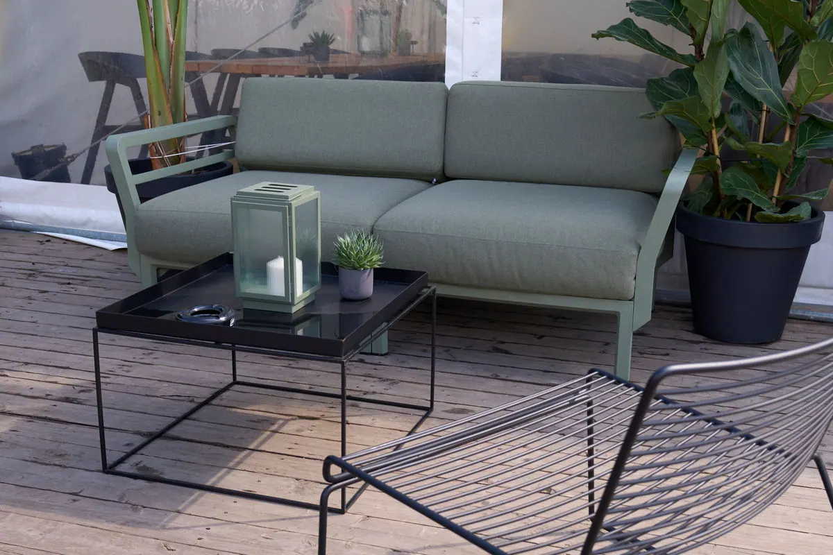 Loungesofa 2-Sitzer Maximo green Kissensatz green Ansicht 4