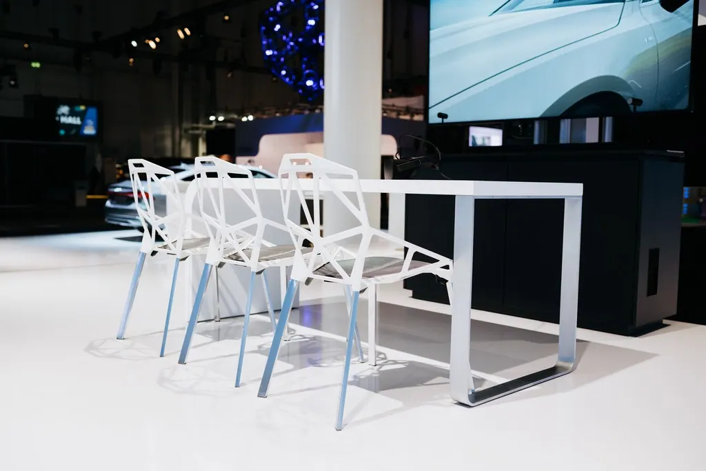 Chair One mit Sitzpolster grau/schwarz Ansicht 4