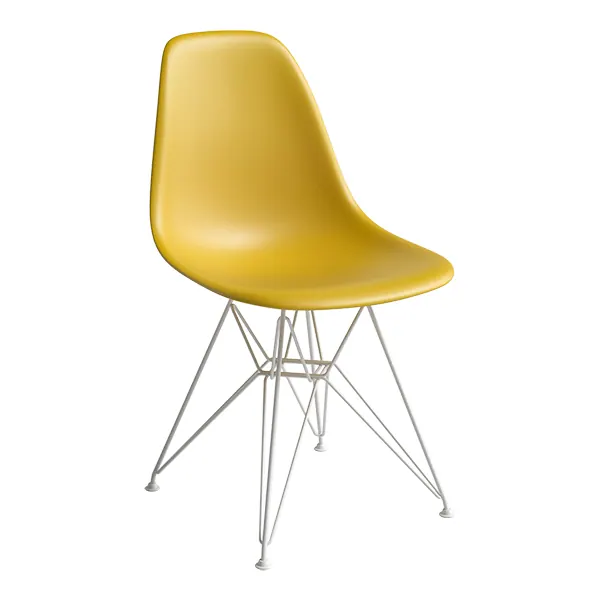 DSR Eames Plastic Chair weiß Sitz