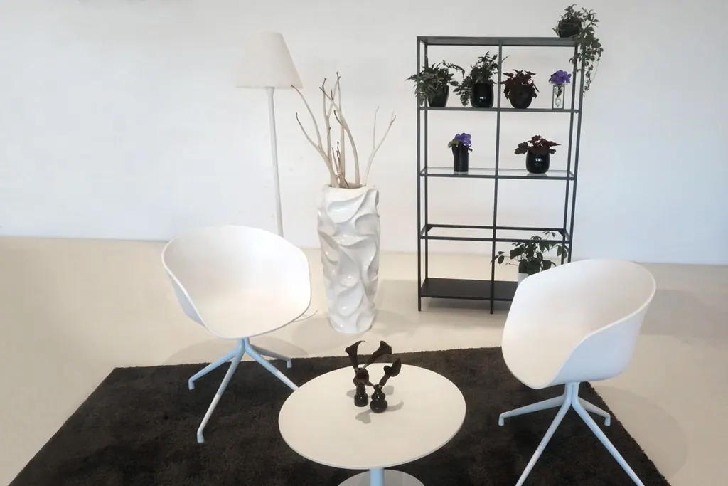 Drehstuhl About a Chair AAC mit Kunststoff Sitzschale Ansicht 3