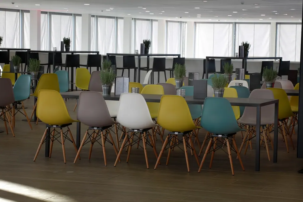 DSW Eames Plastic Chair Ahorn Sitz Ansicht 2