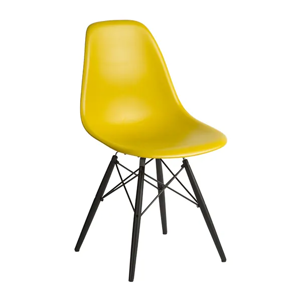 DSW Chair Ahorn schwarz Sitz