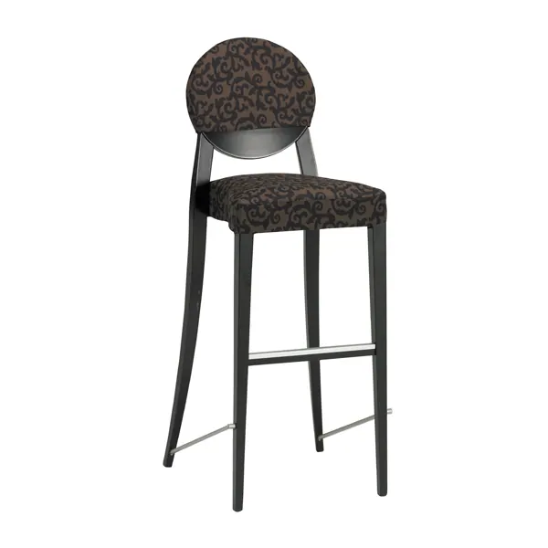 Barhocker Kopenhagen mit Stoff-Sitzbezug