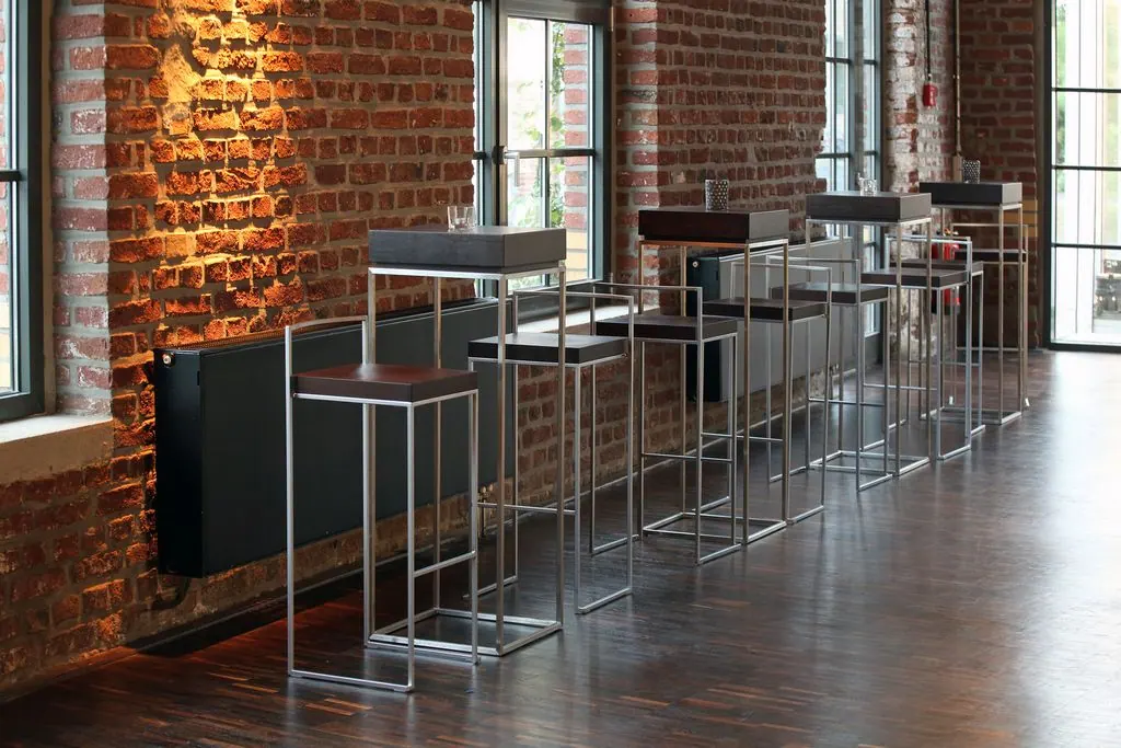 Barhocker Monza Edelstahl mit Sitz S Ansicht 4