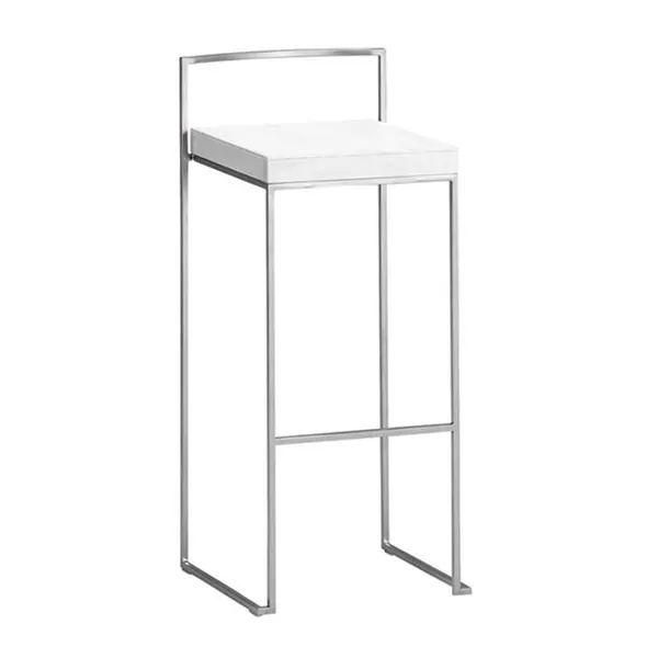 Barhocker Monza Edelstahl mit Sitz S