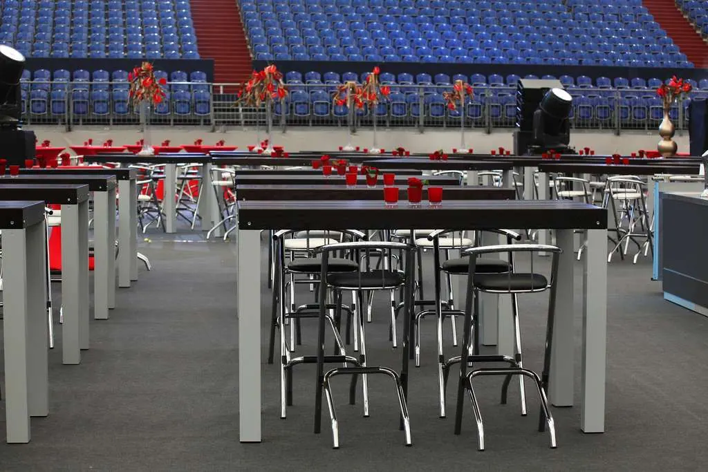 Barhocker Monaco verchromt mit Sitz Kunstleder Ansicht 3