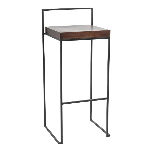 Barhocker Monza schwarz mit Sitz S