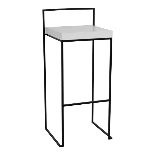 Barhocker Monza schwarz mit Sitz S