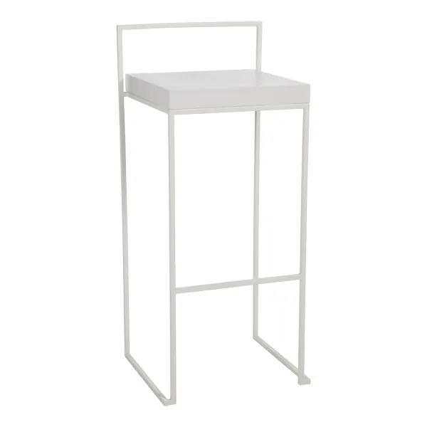 Barhocker Monza weiß mit Sitz S