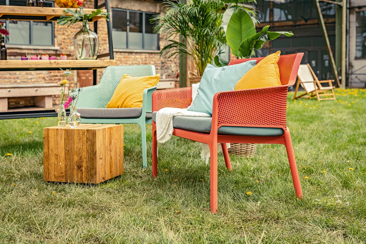 Net Relax Stuhl ocean mit Sitzkissen Ansicht 3