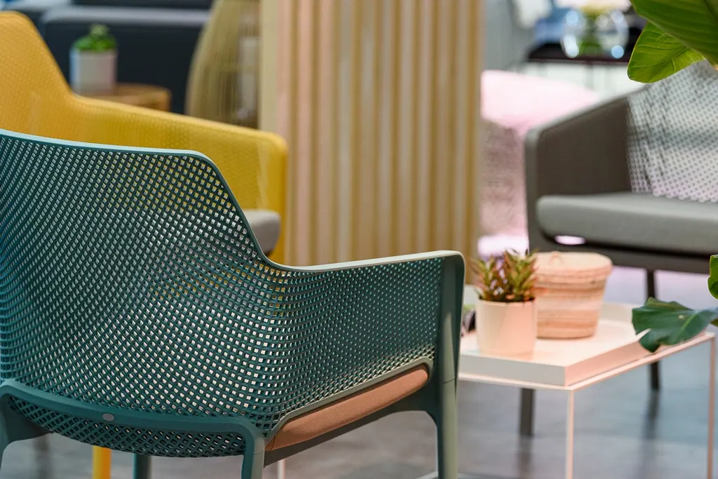 Net Relax Stuhl ocean mit Sitzkissen Ansicht 4