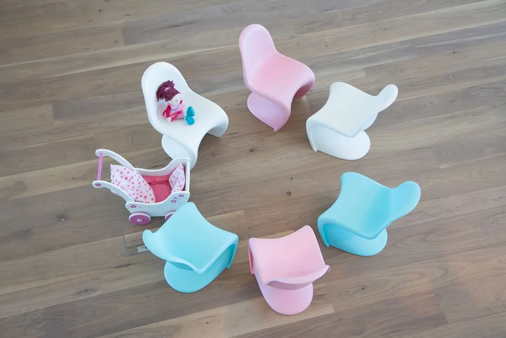 Panton Chair Junior hellrosa T40 S Ansicht 4