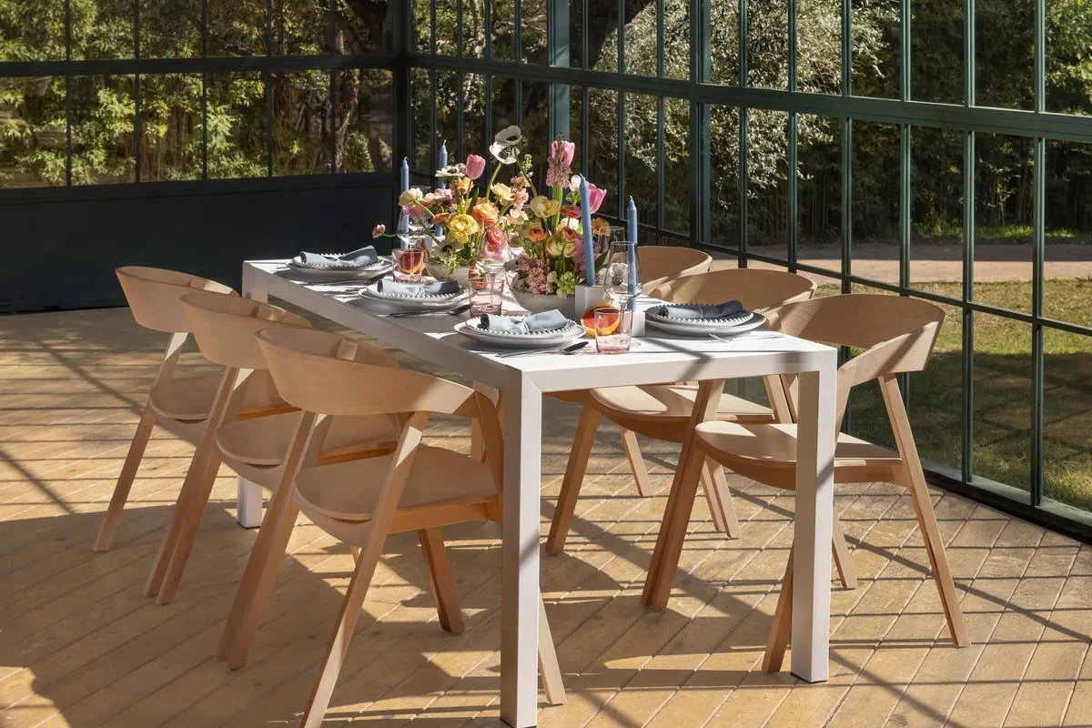 Dinnertisch Algarve weiß/weiß Ansicht 3
