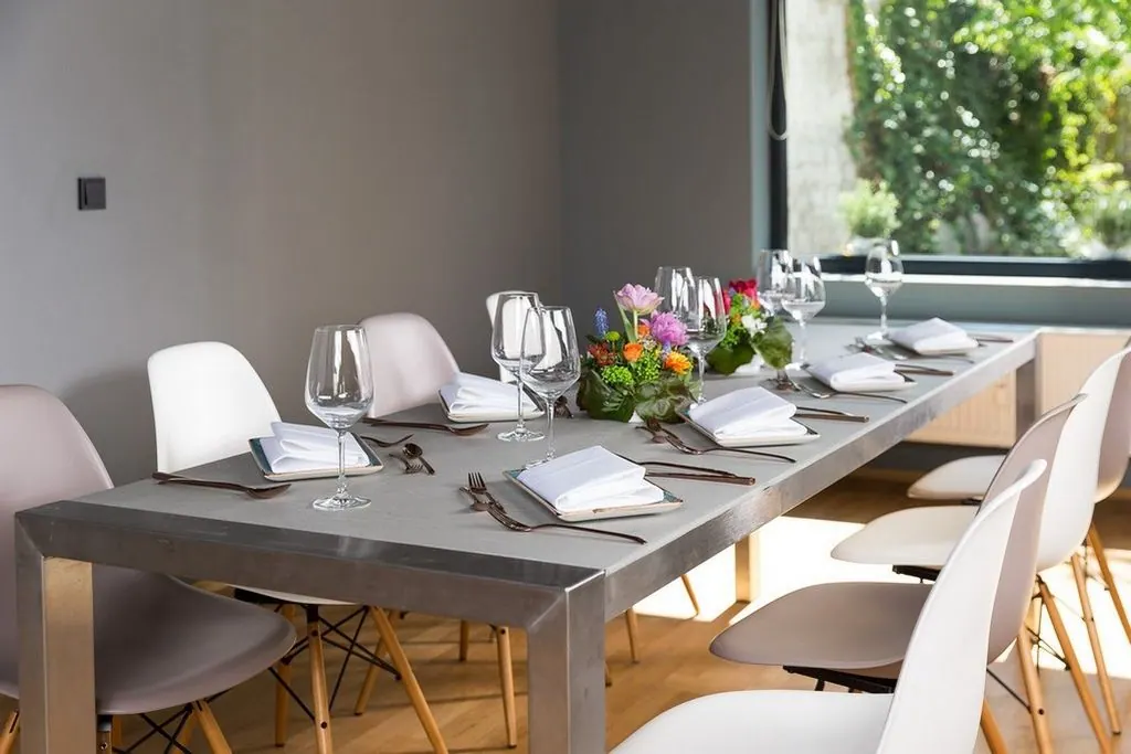 Dinnertisch Algarve Edelstahl/Beton Ansicht 5
