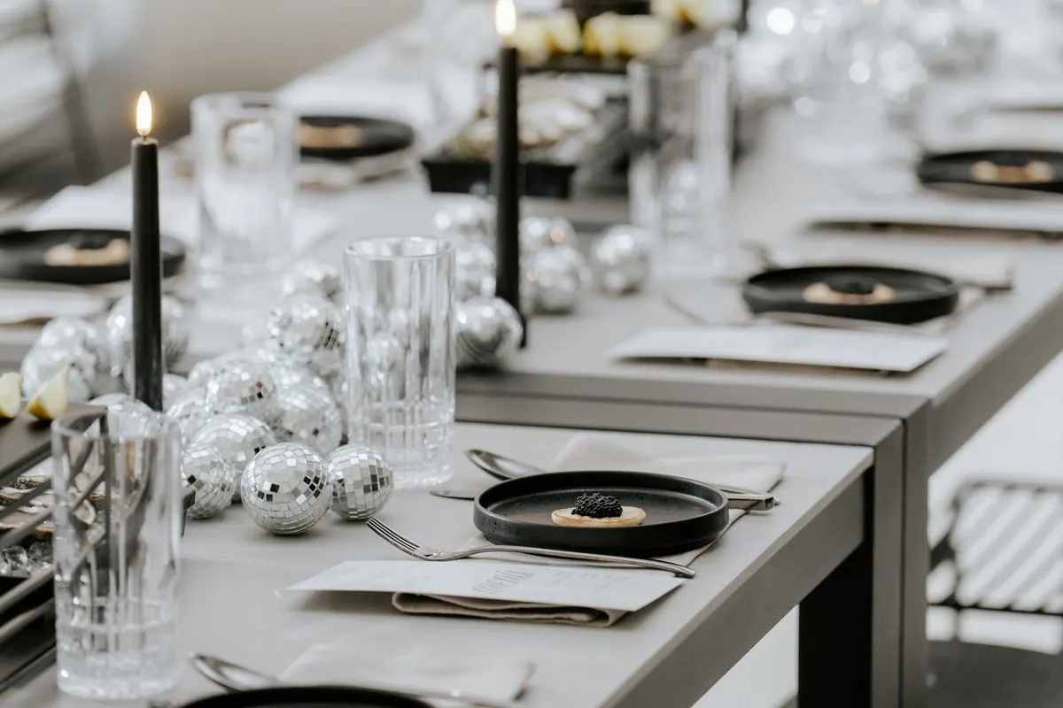 Dinnertisch Algarve schwarz/Beton Ansicht 4