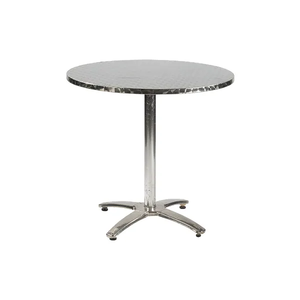 Bistrotisch Aluminium Inox