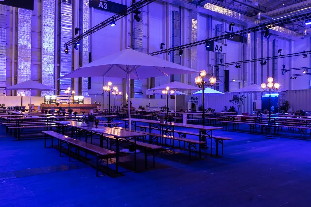 Bierzeltgarnitur mit Tisch Ansicht 5