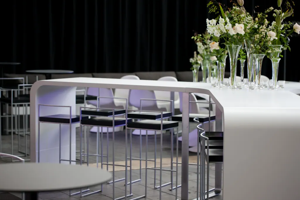 Brunch-Tischplatte 3-Fach Connectorelement Stern Ansicht 2