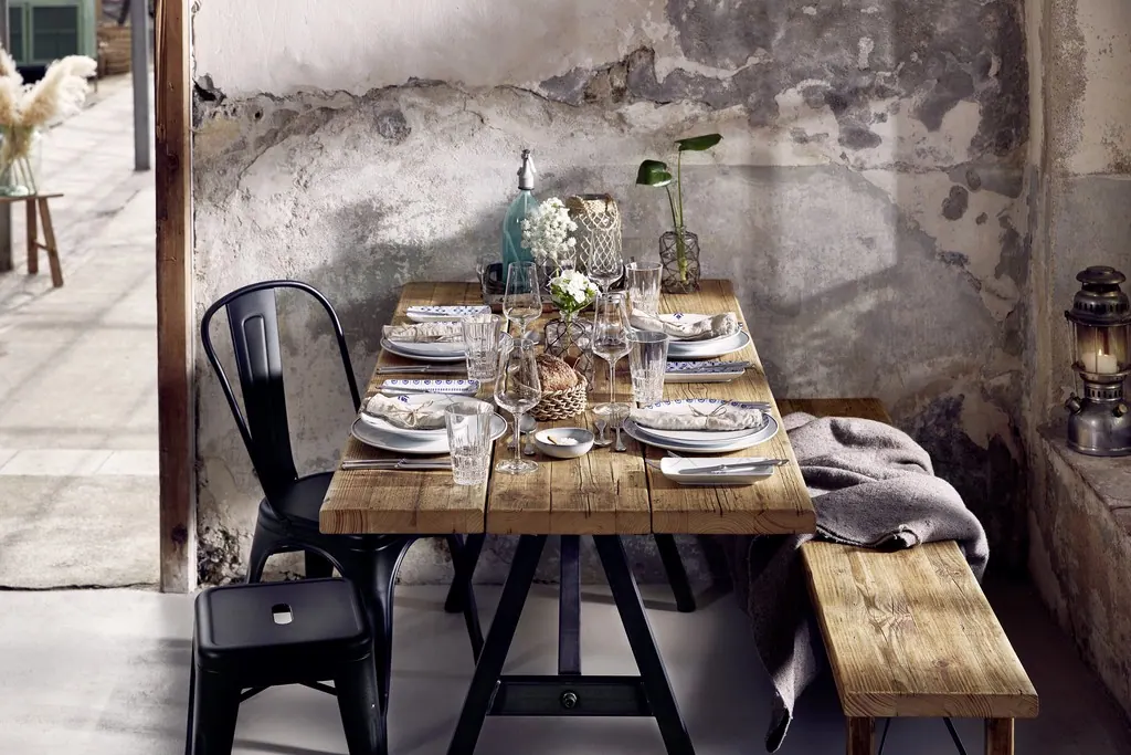 Dinnertisch Bristol Bornholm 160 80 Ansicht 2